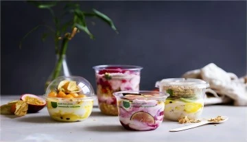 PLA食器とプラスチック食器