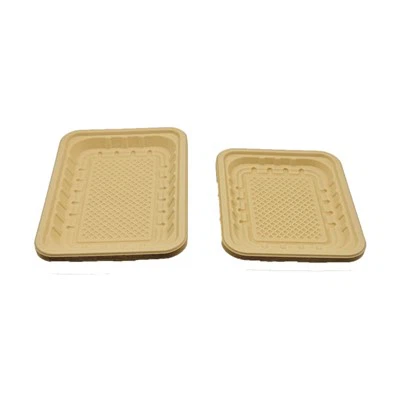 竹のプレートは使い捨てです