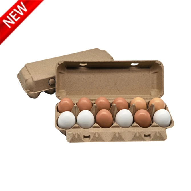 Straw Pulp Egg Box